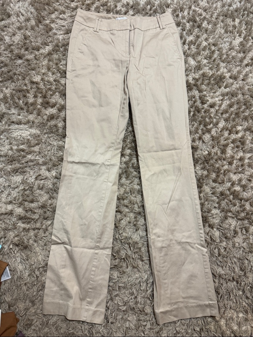 New York & Company Straight Leg Khaki Pants